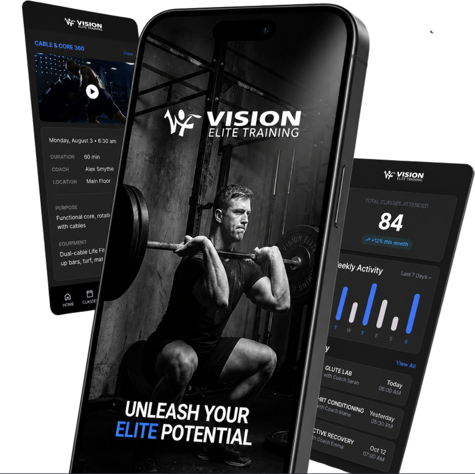 Vision Elite Training app