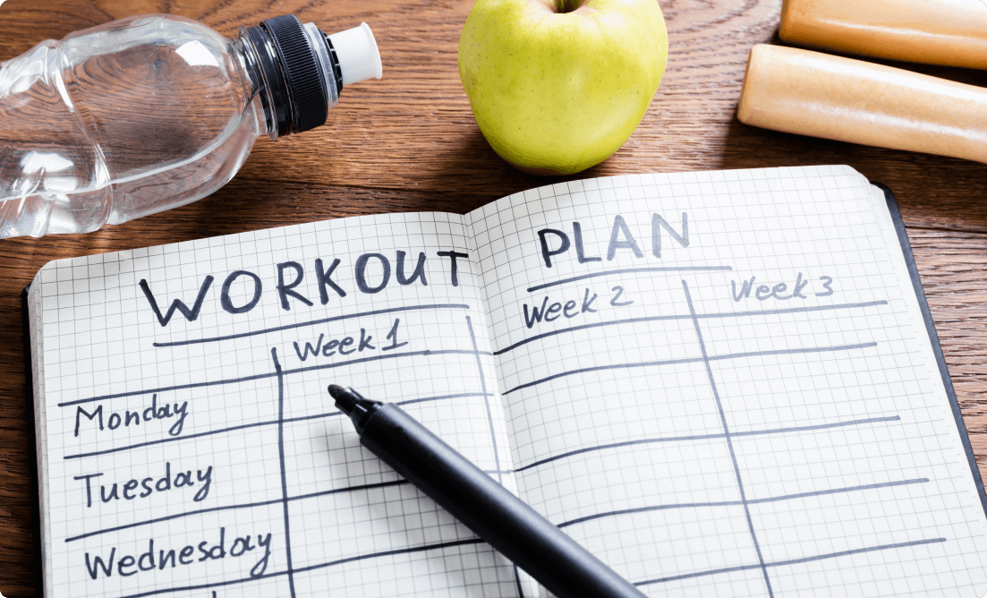 Workout plan Journal