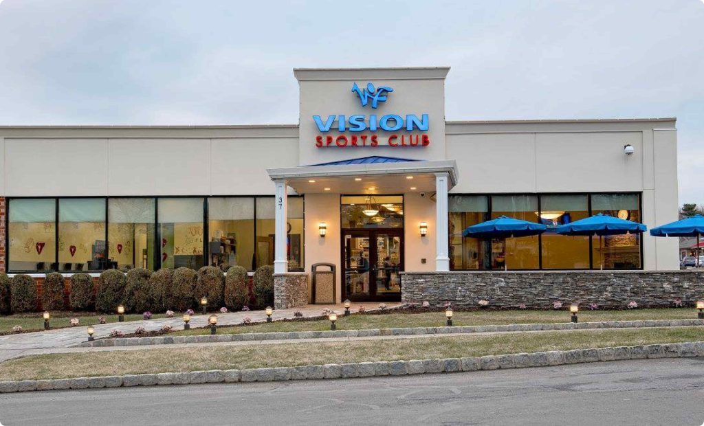 Vision Sports Club Front View from Outside
