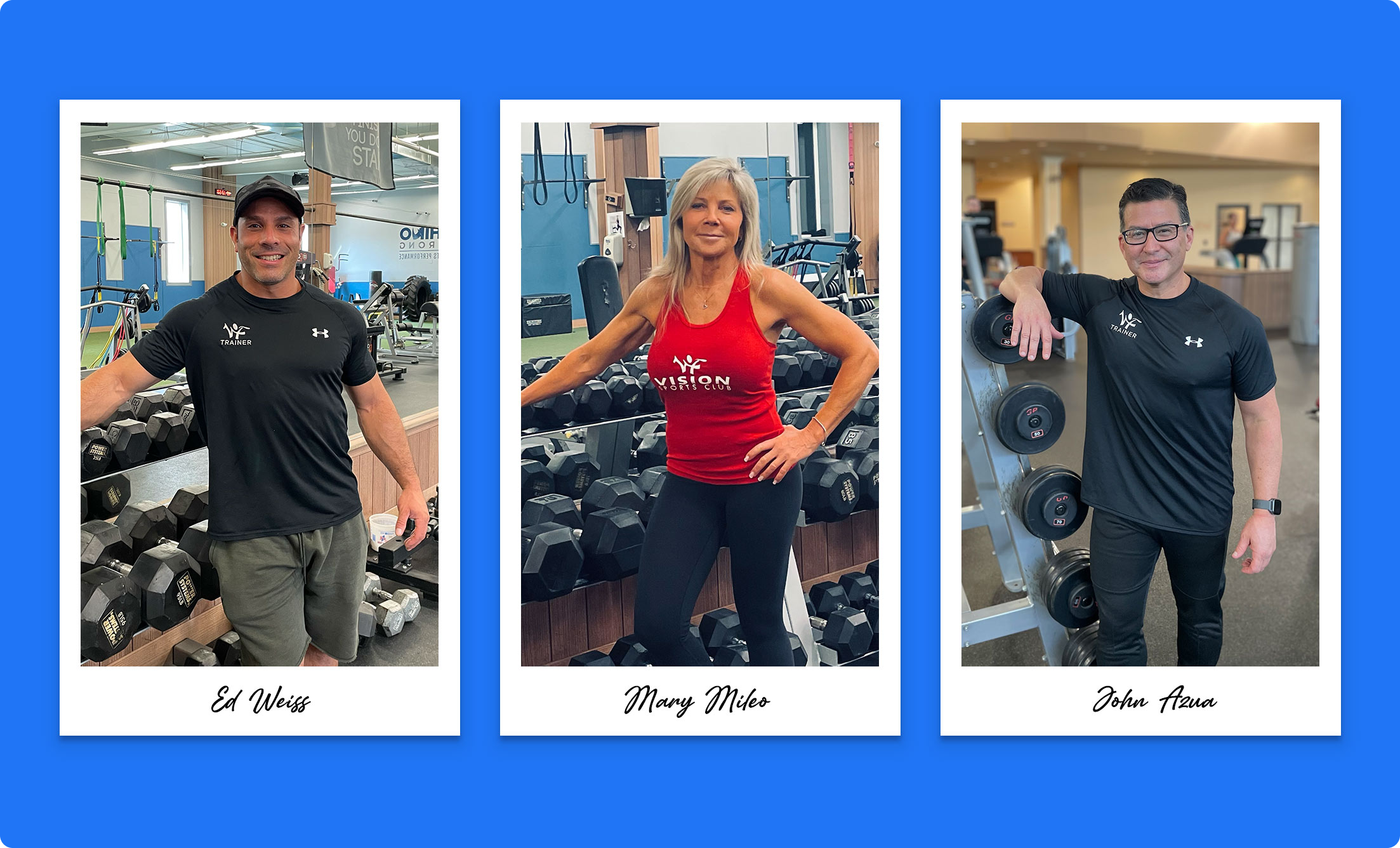 Personal Trainers at Elite Training at Vision Sports Club