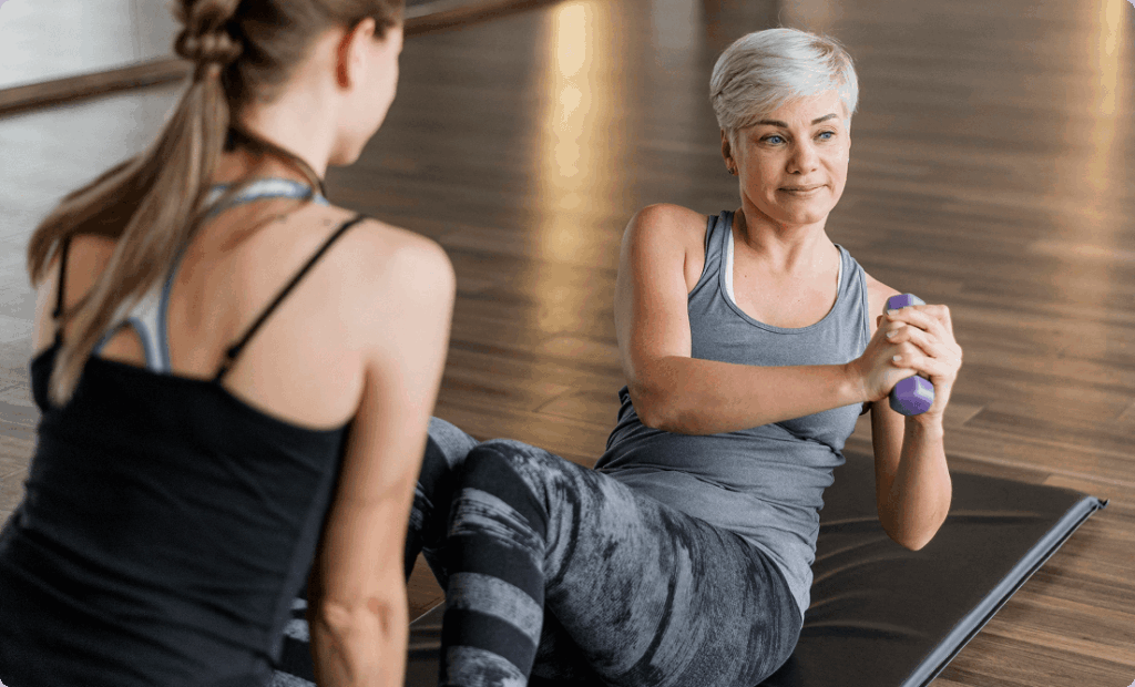 workout-with-personal-trainer-high-view