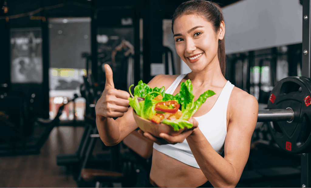 Healthy high protein meal bowl for women over 40 supporting strength and metabolic health at vision elite