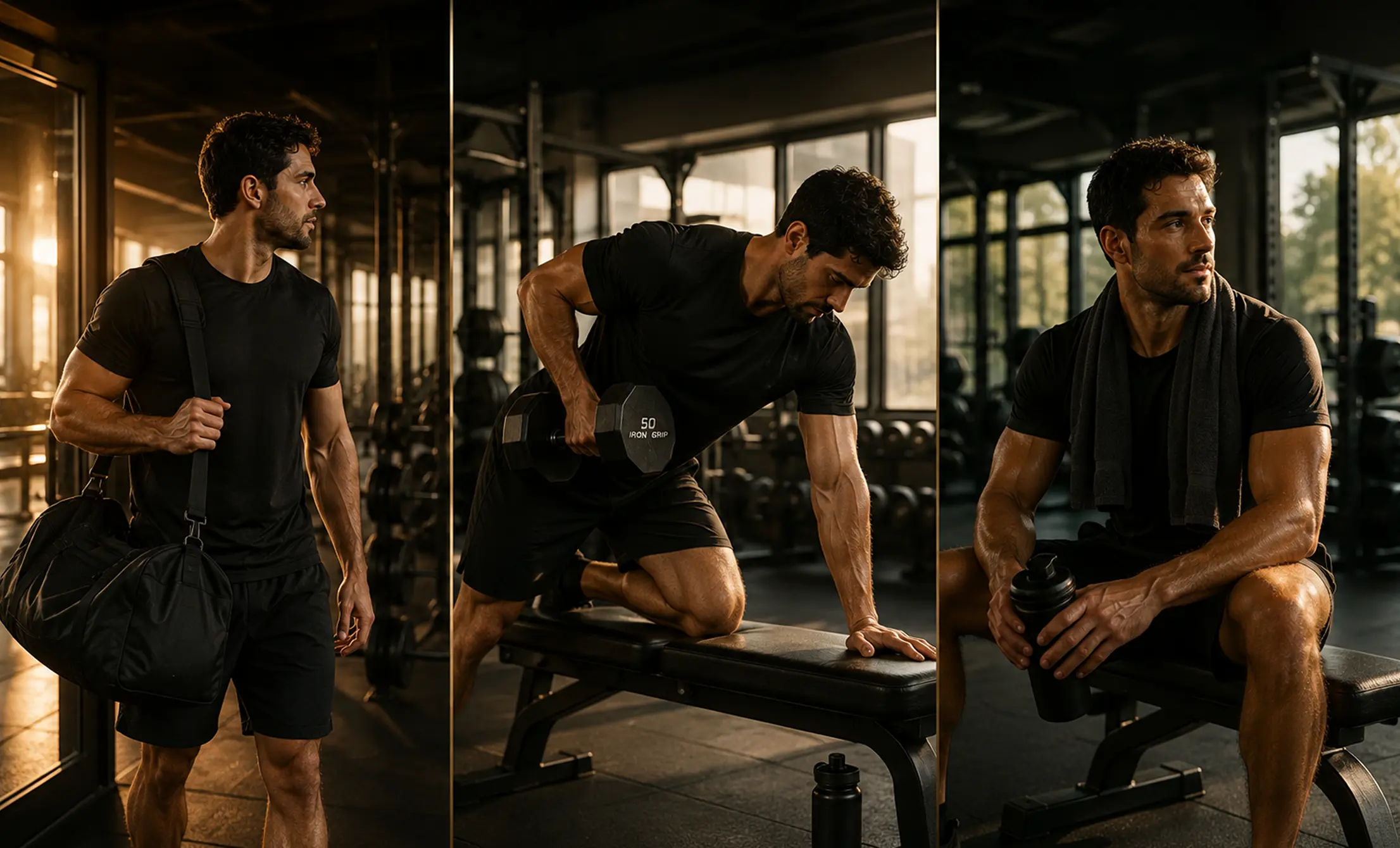 Fitness routine showing how consistent training can become part of a daily routine.